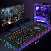 iMice Gaming Mouse Pad Large RGB