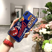 PENGHUWAN M&Ms Soft Silicone Phone Case