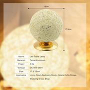 Globe Rattan Ball  Lamp