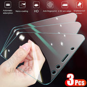 JMXSP 3Pcs Protective Glass For Samsung Galaxy