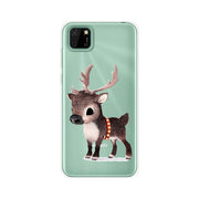 MEAFORD Huawei Y5P Cute Animal Soft TPU Phone Case