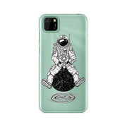 MEAFORD Huawei Y5P Cute Animal Soft TPU Phone Case