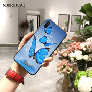 PENGHUWAN butterfly Soft Phone Case