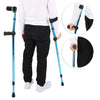 TMISHION Portable Adjustable Walking Crutches