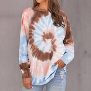 Autumn Tie-Dye Casual T-Shirts