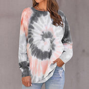 Autumn Tie-Dye Casual T-Shirts