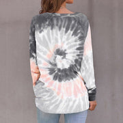 Autumn Tie-Dye Casual T-Shirts