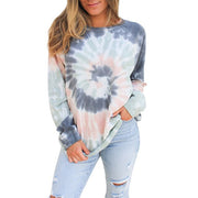 Autumn Tie-Dye Casual T-Shirts