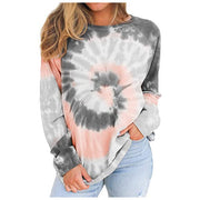 Autumn Tie-Dye Casual T-Shirts