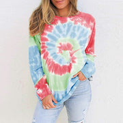 Autumn Tie-Dye Casual T-Shirts