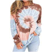 Autumn Tie-Dye Casual T-Shirts