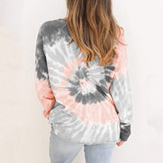 Autumn Tie-Dye Casual T-Shirts