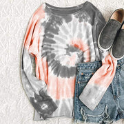 Autumn Tie-Dye Casual T-Shirts