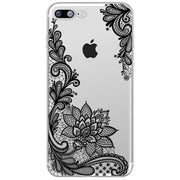 MEVCSON Vintage Soft Floral Lace Mandala Flower Phone Case