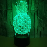 Colorful and sweat  Pineapple 3D LED Night Light